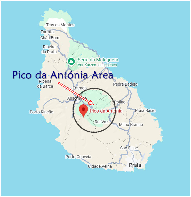 Pico da Antónia Area