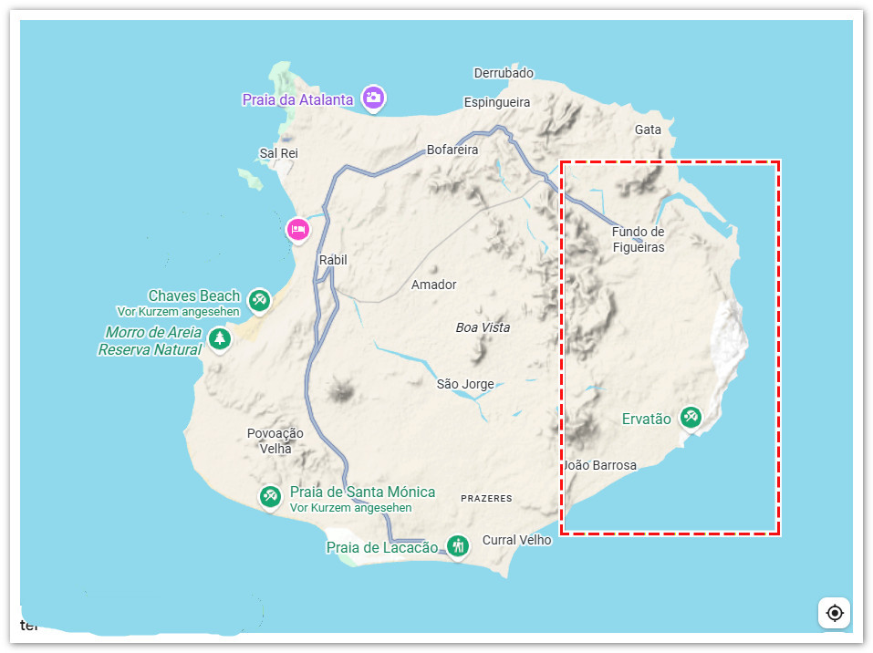 Ilha Boavista - Sudeste
