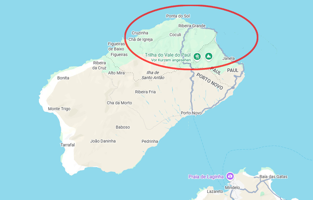 santo antao - Norte e Nordeste