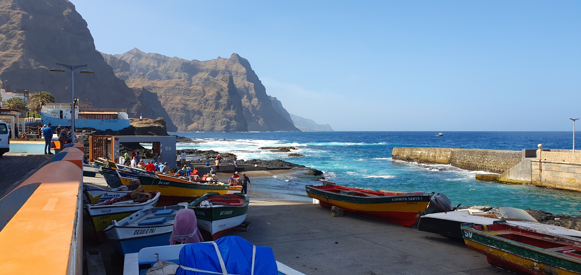 Ponta do Sol  - costa norte de santo antao