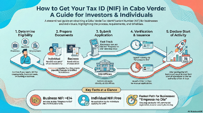 Obtaining a Número de Identificação Fiscal NIF :: caboverdeexpert